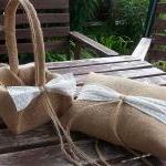 Flower Girl Basket and Ring..