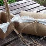 Flower Girl Basket and Ring..