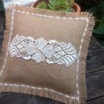 Wedding Ring Bearer Pillow ..