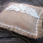 Wedding Ring Bearer Pillow ..