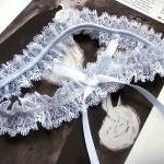 White Vntage Lace Bridal Ga..